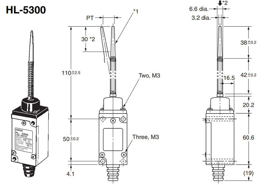 Công tắc hành trình Omron HL-5300