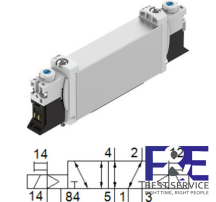 &#160;Van điện từ Festo-VUVG-B14-B52-ZT-F-1P3