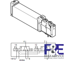 Van điện từ Festo VUVG-B18-T32C-AZT-F-1T1L