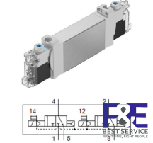 Van điện từ Festo -VUVG-BK14-T32C-AT-F-1H2L-S