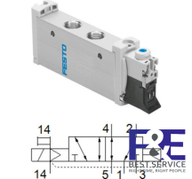 Van điện từ Festo-VUVG-L14-M52-AZT-G18-1P3