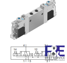 Van điện từ Festo VUVG-LK10-T32C-AT-M7-1H2L-S