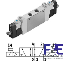 Van điện từ Festo-VUVG-LK14-B52-T-G18-1R8L-S