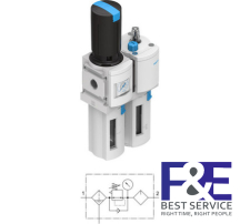 Bộ lọc kh&#237; n&#233;n Festo&#160;MSB6N-1/2-FRC6-J2M1