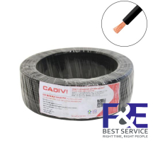 Dây điện đơn mềm Cadivi VCm-1.5 mm2 (Đen) &#8211; 450/750V