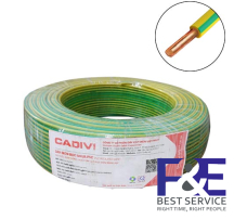 Dây tiếp địa Cadivi VC-2.5 mm2 (TE) &#8211; 450/750V