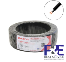 Dây điện đôi Cadivi VCmo 2×6 mm2 (Đen) – 300/500V