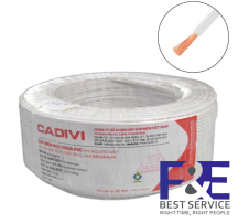 Dây điện đơn mềm Cadivi VCm-150 mm2 (Trắng) – 0.6/1KV