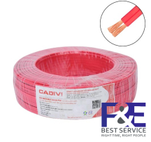 Dây điện đôi Cadivi VCmd 2×1 mm2 (Đỏ) – 0.6/1KV