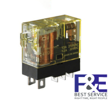 Rơ le trung gian IDEC RJ1S-CL-A24 24VAC 12A (5 chân dẹp)