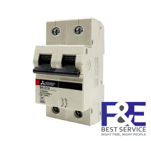 MCB Mitsubishi BH-D10 2P 6A 10kA C N