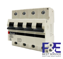 MCB Mitsubishi BH-D6 4P 16A 6kA C N