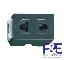 Ổ cắm đơn có màn che Panasonic WEV1081-7MYH