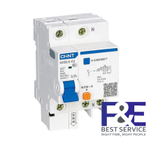 RCBO Chint NXBLE-63 63A 1P+N 30mA 6kA