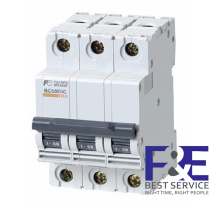 MCB Fuji BC63E0C 63A 10kA 3P