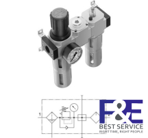 Bộ lọc kh&#237; n&#233;n Festo&#160;FRC-1/2-D-MAXI-KA-A
