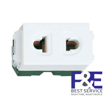 Ổ cắm đơn không màn che Panasonic WEV1091SW