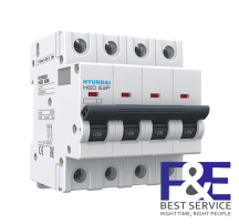 MCB Hyundai HGD63P 4P 50A 10kA