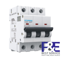 MCB Hyundai HGD63P 3P 40A 10kA