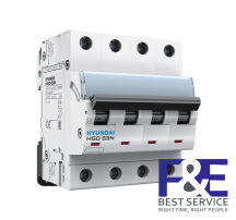 MCB Hyundai HGD63N 4P 10A 6kA