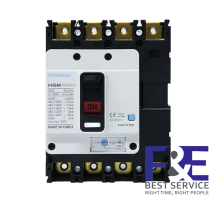 MCCB Hyundai HGM630E-F 4P 630A 45kA