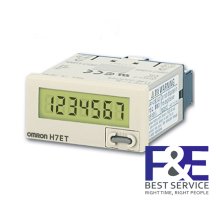 Bộ đếm thời gian Omron H7ET-NFV 7 số 48x24mm (Xám)