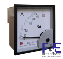 Đồng hồ đo dòng điện BE-72-500/5A 72x72mm