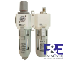 Bộ Lọc Khí &#8211; Chỉnh Áp &#8211; Cấp Dầu Xả Tay Parker Size 1/4 PCA302-02