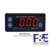 Đồng hồ đo dòng DC Conotec FOX-DM2-DA 72x36mm