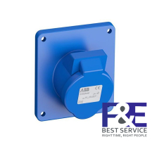 2CMA102149R1000 &#8211; Ổ cắm âm dạng nghiêng ABB 216BRA6 16A 2P+E 220-250V IP44