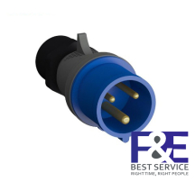 2CMA102145R1000 &#8211; Phích cắm công nghiệp ABB 216BP6 16A 2P+E 220-250V IP44