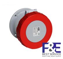 2CMA167384R1000 &#8211; Ổ cắm âm dạng thẳng ABB 363RU6W 63A 3P+E 380-415V IP67