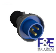 2CMA166810R1000 &#8211; Phích cắm công nghiệp ABB 2125P6W 125A 2P+E 220-250V IP67