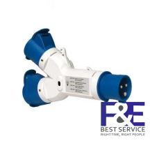 Ổ nối 2 ngả Schneider PKZM703, 16A, 2P+E, 230V