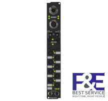 IP2320-B318 | Fieldbus Box, 4-channel digital input + 4-channel digital output, PROFIBUS, 24 V DC, 3 ms, 2 A, Ø8, integrated T-connector