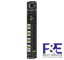 IP2312-B520 | Fieldbus Box, 4-channel digital input + 4-channel digital output, DeviceNet, 24 V DC, 0.2 ms, 0.5 A, M12