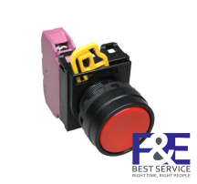 Nút nhấn giữ IDEC YW1B-A1E10R 1NO 22mm  (Đỏ)