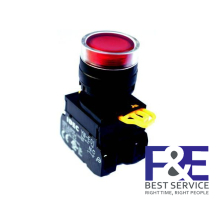 Nút nhấn nhả IDEC YW1L-MF2E10QM3R 1NO 22mm 220V (Đỏ)