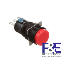 Nút nhấn nhả IDEC AL6M-M24R  16mm 24V (Đỏ)