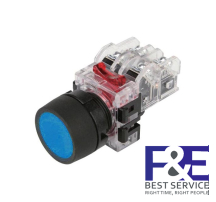 Nút nhấn nhả Hanyoung MRF-TM2A 22mm 2NO+2NC màu Xanh dương