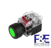 Nút nhấn nhả Hanyoung MRX-KM1A3G 25mm đèn Xanh lá 380V