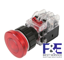 Công tắc dừng khẩn Hanyoung MRA-NM1A3G Đèn Xanh lá 380V 25mm