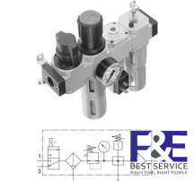 Bộ lọc kh&#237; n&#233;n Festo FRC-1/4-D-MIDI-KC