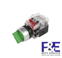 Công tắc 2 vị trí tự giữ Hanyoung MRT-R2A1A0G 22mm đèn 110-220V