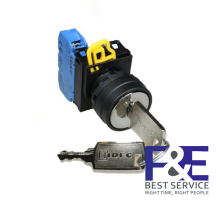 Công tắc 2 vị trí IDEC YW1K-21BE11 22mm 1NO+1NC (tự trả bên phải)