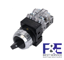 Công tắc xoay 2 vị trí Hanyoung CRS-302A1 30mm tự giữ