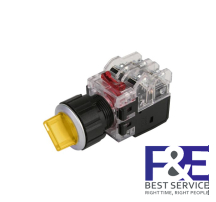 Công tắc 2 vị trí tự giữ Hanyoung MRT-N2A1D0Y 25mm đèn 12-24V