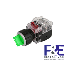 Công tắc 2 vị trí tự giữ Hanyoung MRT-N2A1A3G 25mm đèn 380V