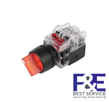 Công tắc 2 vị trí tự giữ Hanyoung MRT-T2A1A3R 22mm đèn 380V