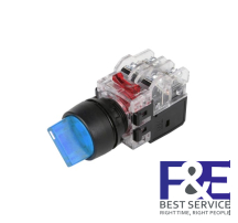 Công tắc 2 vị trí tự nhả Hanyoung MRT-T2R1D0A 22mm đèn 12-24V